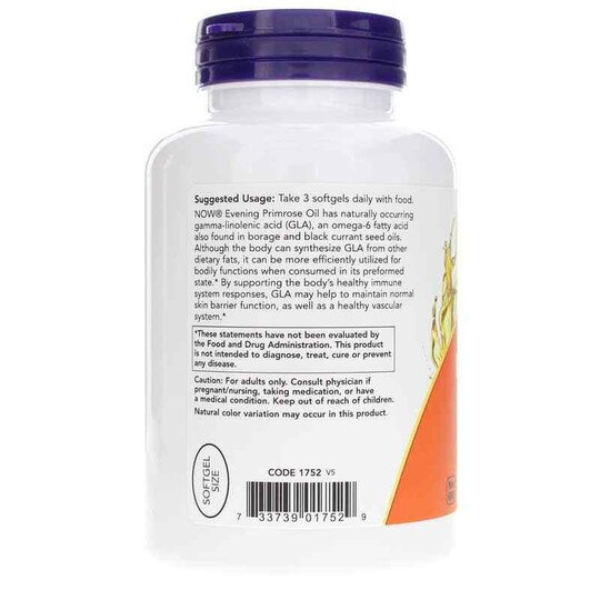 Evening Primrose Oil 500 Mg, NOW